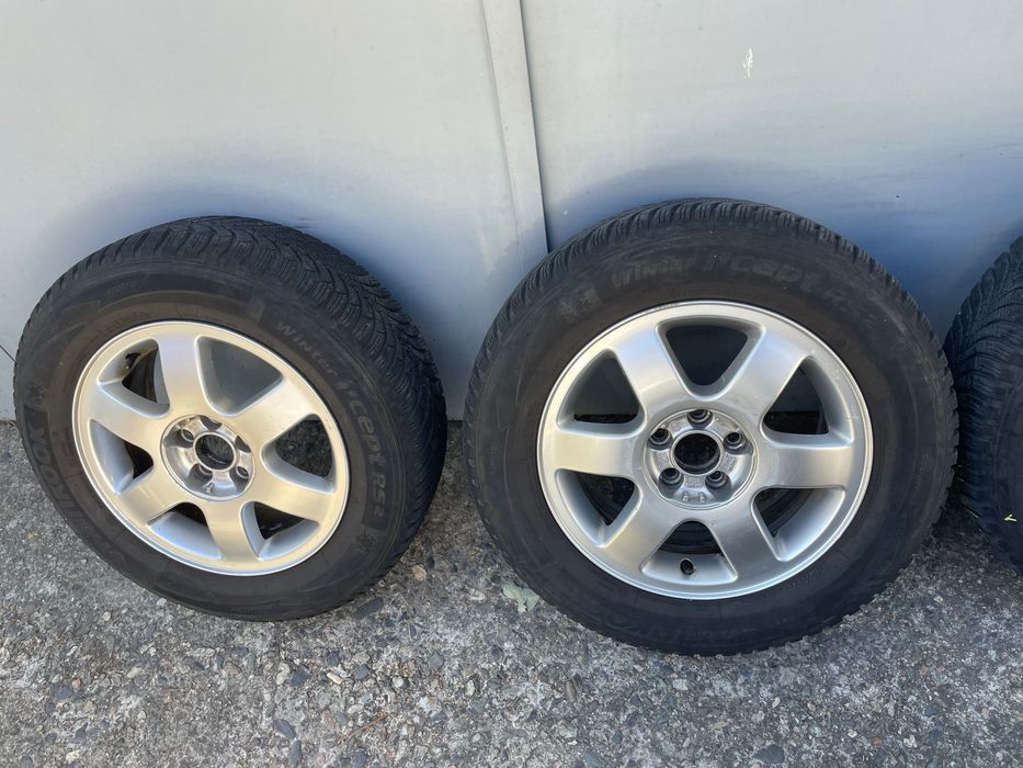 Джанти с гуми 5x100 15” Гуми с джанти 15 цола Audi A3 Golf 4 Гуми 195/65/15