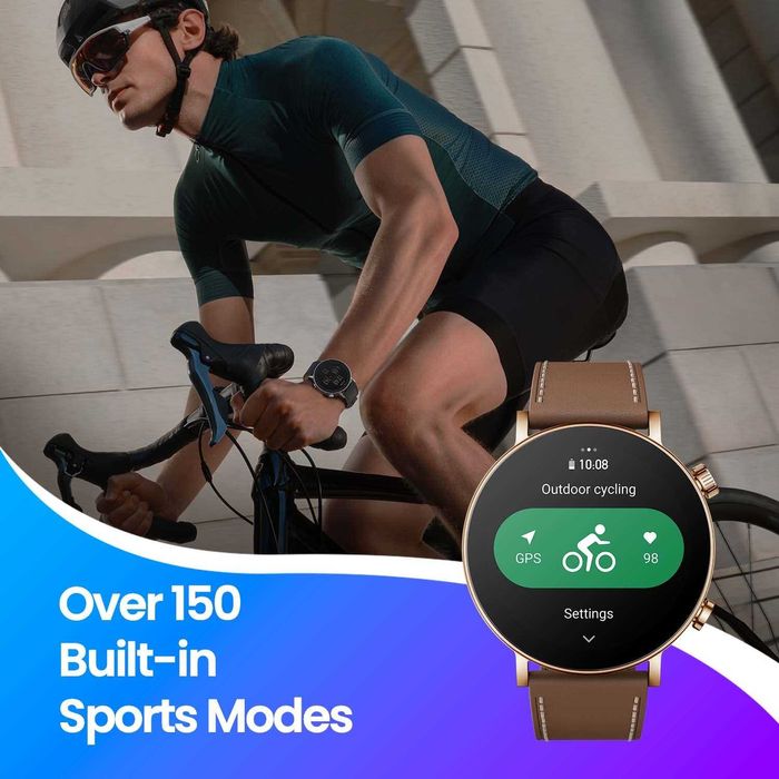 Smartwatch AMAZFIT GTR 3 PRO,editie limitata,negru/maro,sigilat