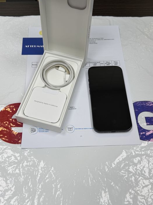 256GB iPhone 15 5G Гаранция Emag 2026 Black / черен