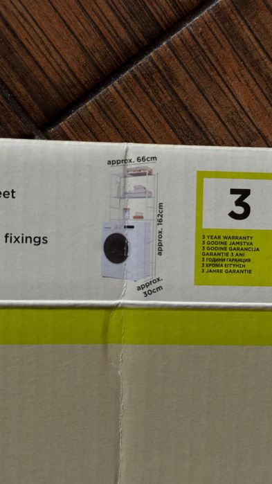 Depozitare peste masina de spalat