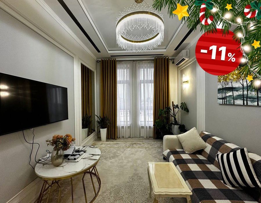 3х комнатная квартира 97 м2 Дархан Darxan Modern кирпич