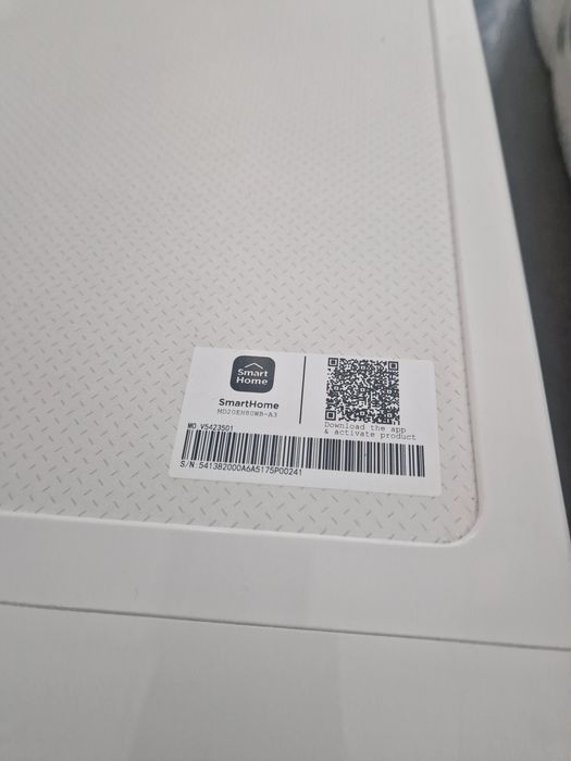 Сушилня Midea 8кг А+++ Термопомпа Смарт
