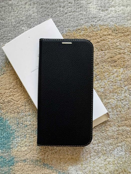 Husă Flip iPhone 14 Pro — închidere magnetică, protecție completă, nouă