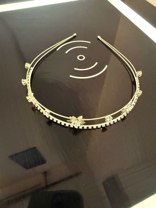 Diademă coroniță elegantă cu cristale  Meli Melo Paris