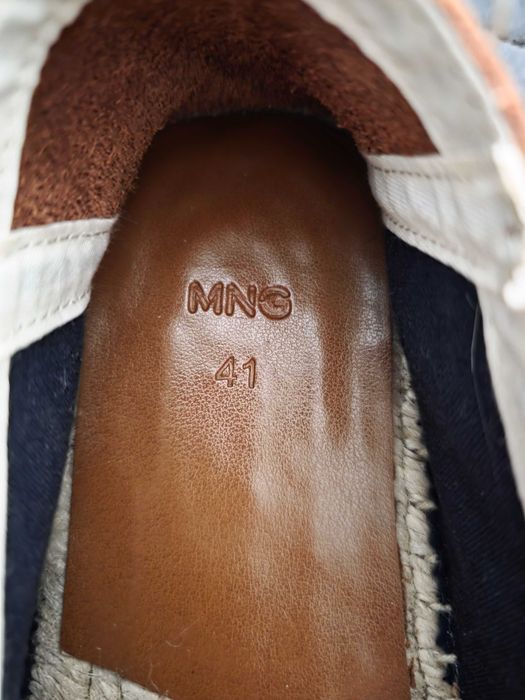 Espadrile Mango bărbătești nr. 41 – casual, noi, cu etichetă
