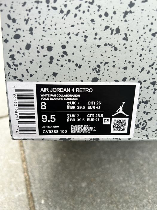 Jordan 4 “OFF WHITE”