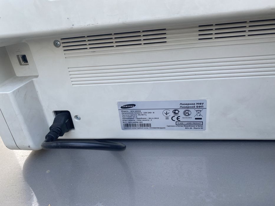 Принтер Samsung SCX-3400 (белый)