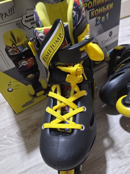Роликовые коньки 2 в 1