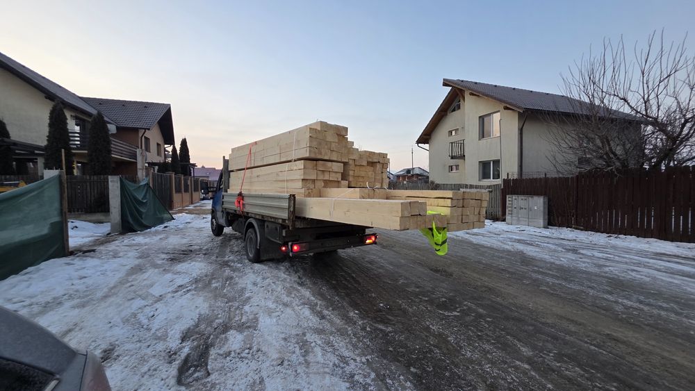 Cherestea rășinoase Brașov | Lemn construcții | Livrare la domiciliu