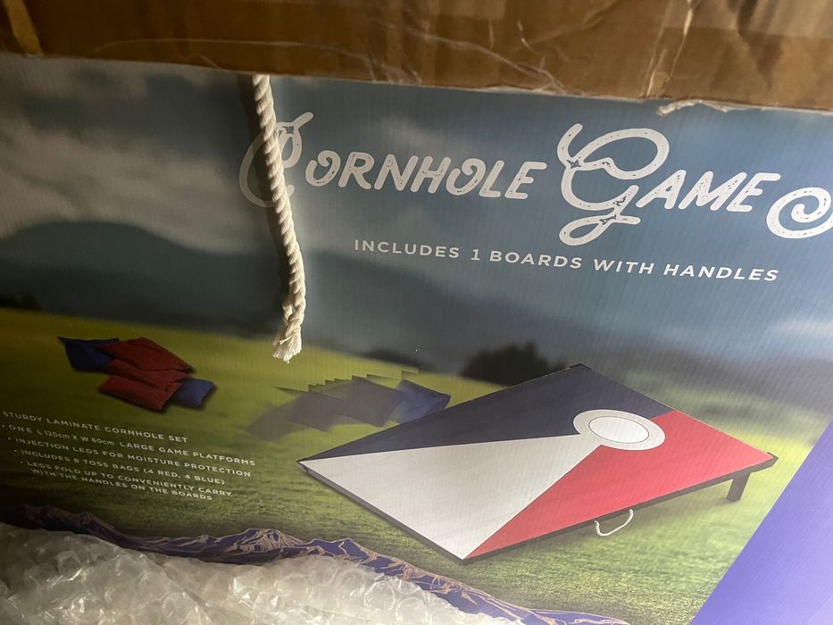 Комплект игра Cornhole дървена