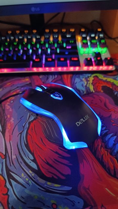 Мышка компьютерная Delux