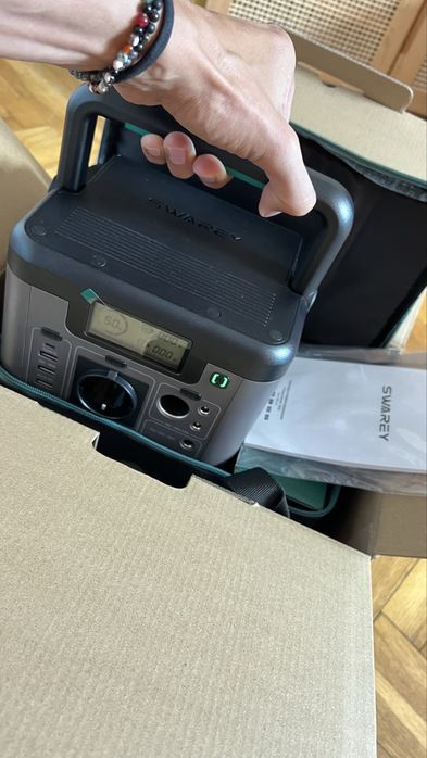 ПОСЛЕДНА 500W соларна станция, генератор, електроцентрала -518Wh бат.