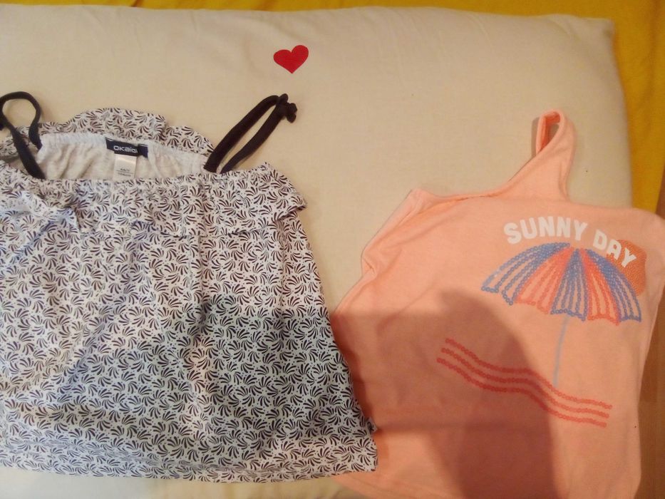 Две блузки Okaidi 4г. за 10лв.