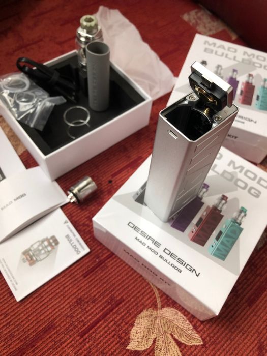 Kit Desire Mad Mod 108W (21700) with Bulldog Mesh Tank SIGILAT