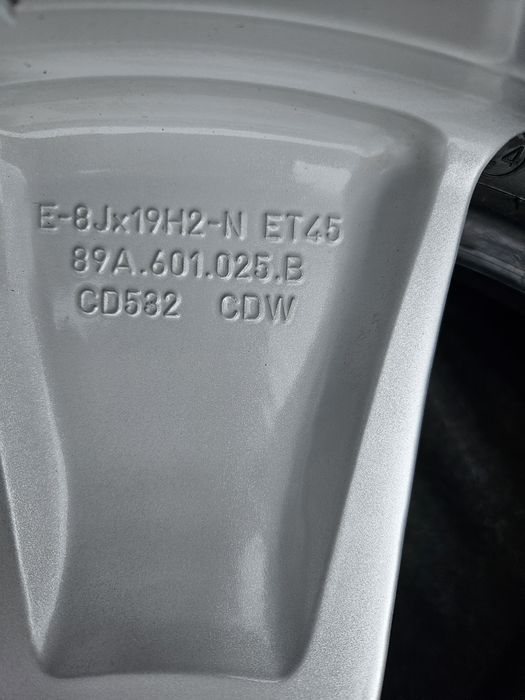 Vând jante r19 Audi Q4 E-tron Vw Tiguan/Skoda Kodiaq