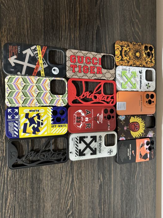 Husa Louboutin Moschino Louis Vuitton Gucci iPhone 14 Pro, 14 Pro Max