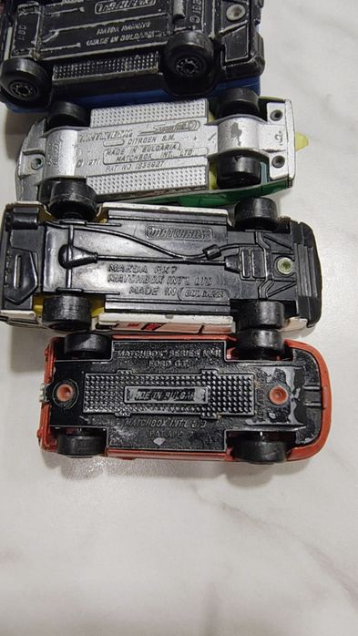 Matchbox / Мачбокс колички Made in Bulgaria