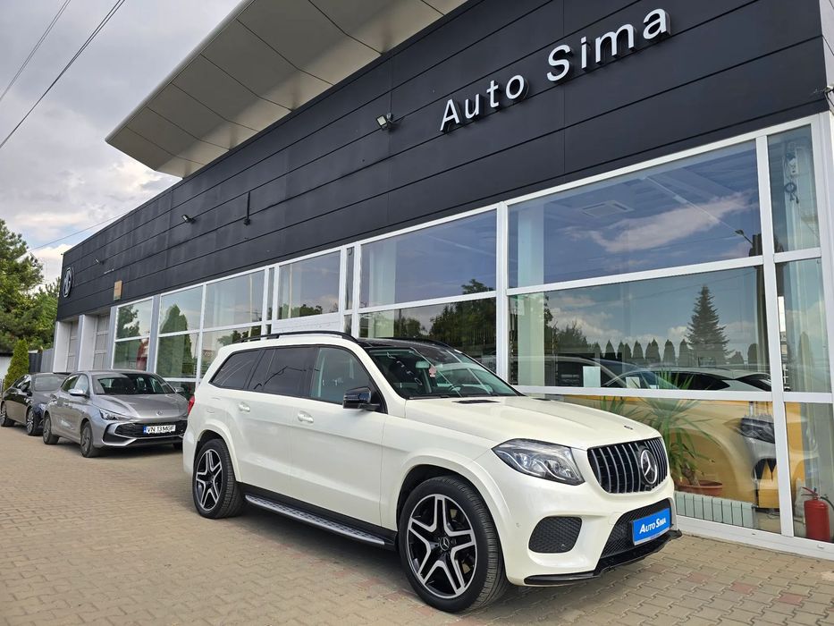 Mercedes-Benz GLS 7 locuri, Garantie, Pachet AMG, Panorama, Unic proprietar in Romania