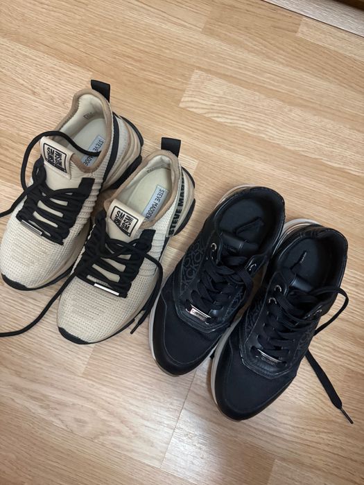 Vand două perechi de adidași Nr 37 la 160 lei ( Ck și Steve Madden) stare foarte bună