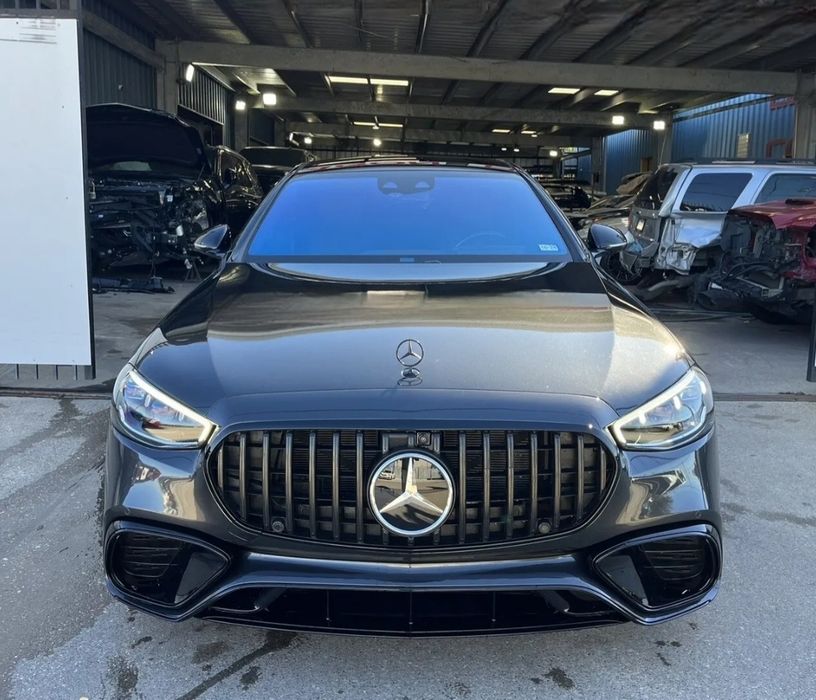 S63AMG пакет W223 body kit предна броня прагове задна броня дифузьор
