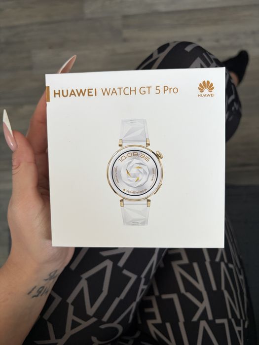 Заглавие: ЧИСТО НОВ Huawei Watch GT 5 Pro 42mm White (Гаранция към А1)