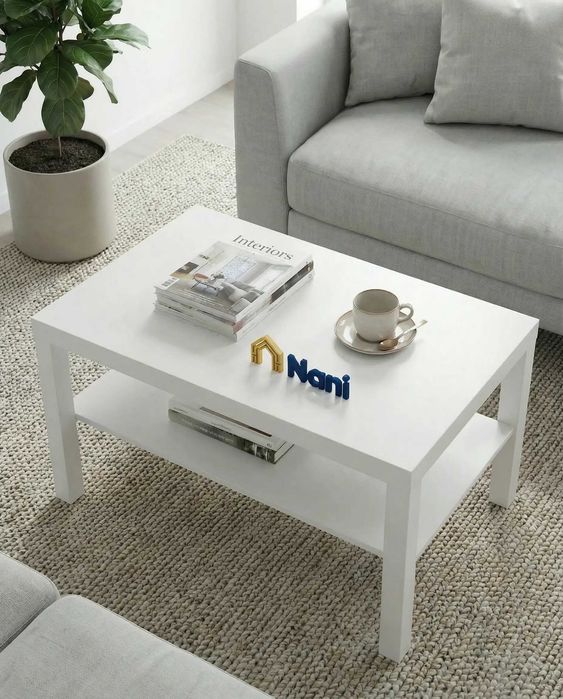 Журнальный стол + ТВ-тумба. Гармония в скандинавском стиле.