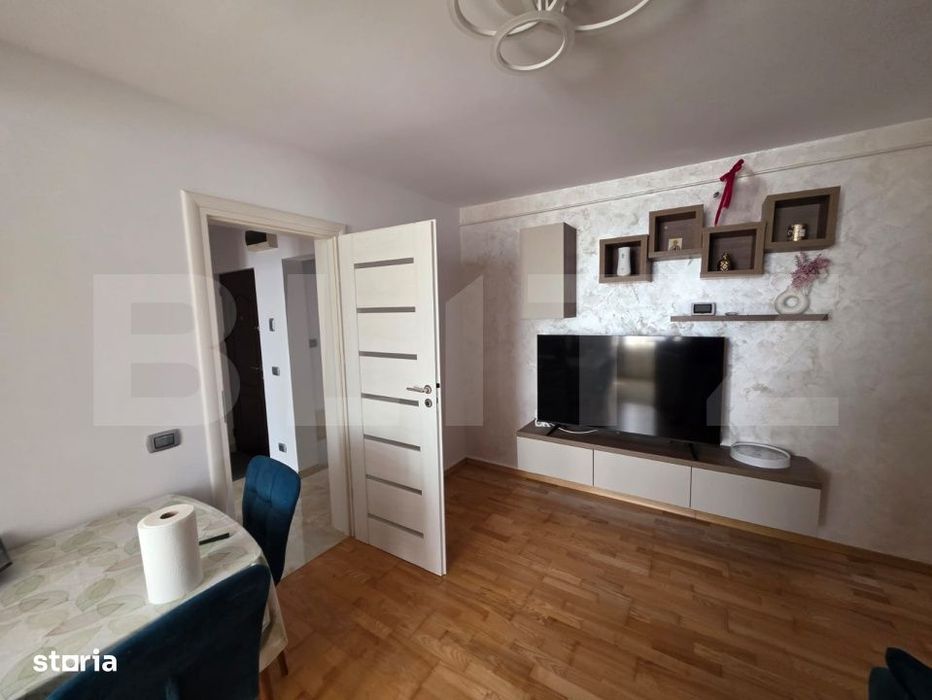 Apartament cu 2 camere, 44 mp, semidecomandat, zona Tiglina 3 — fotografia 3