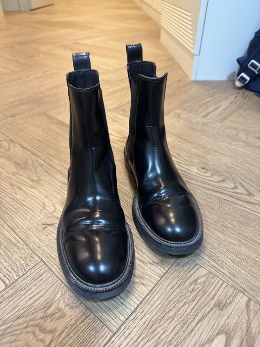 Сапоги челси черные