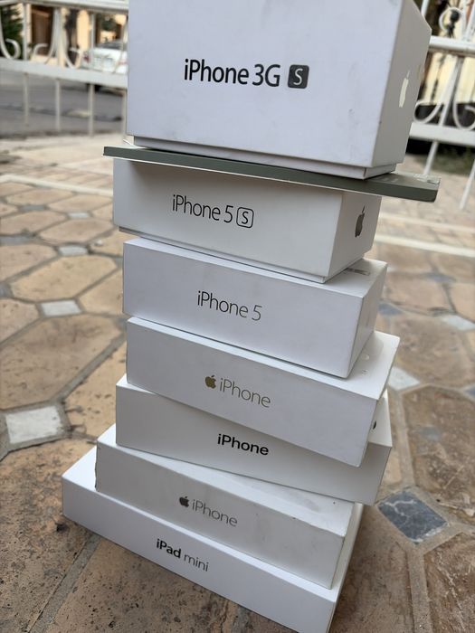 Iphone коробки 5s, 5, 10, ipad mini, 3g