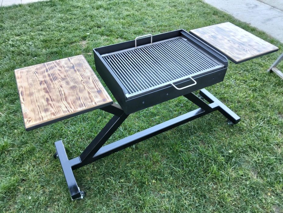 Sobă rachetă, grătare de grădină, disc