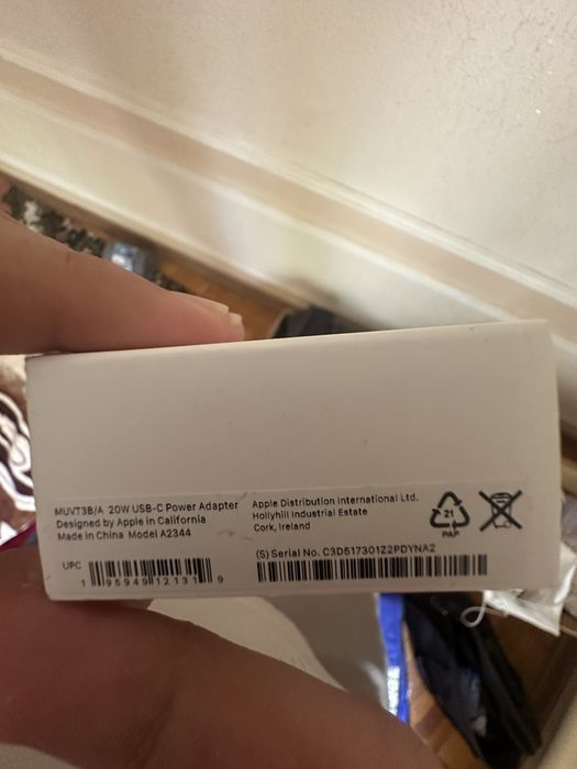 Iphone original adapter