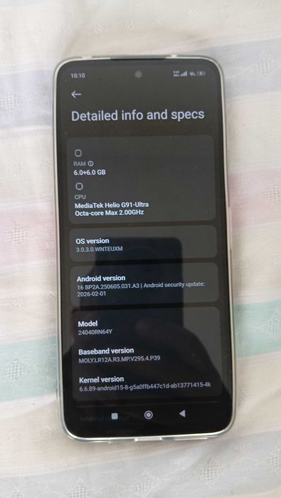 Xiaomi Redmi 13 128 GB 6+6GB