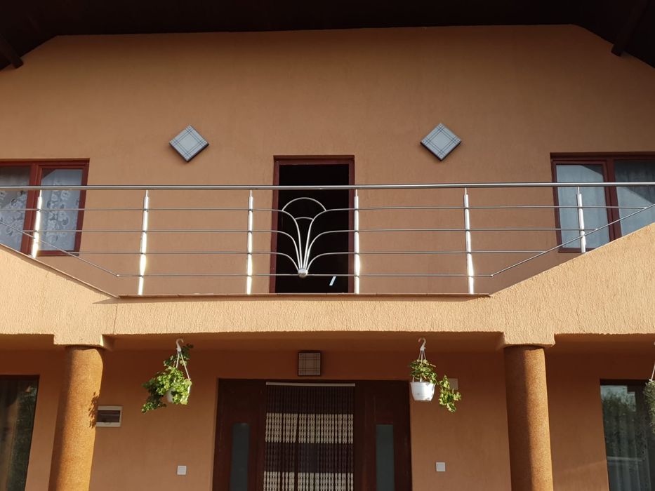Balustrade inox.