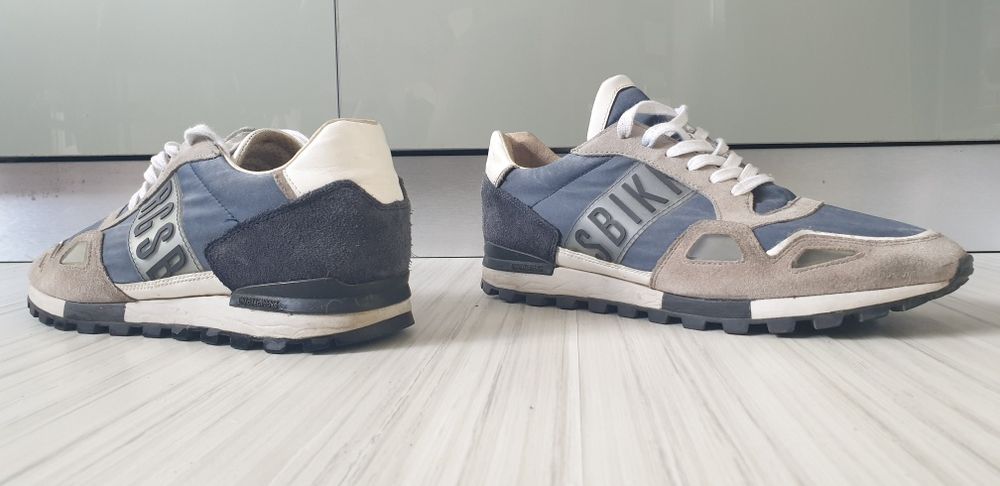 Dirk Bikkembergs Leather Sneakers / 43/27.5см ОРИГИНАЛ! Мъжки Кецове