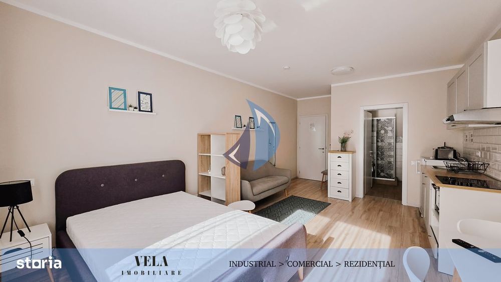 Studio semicentral, mobilat/utilat, zona excelenta