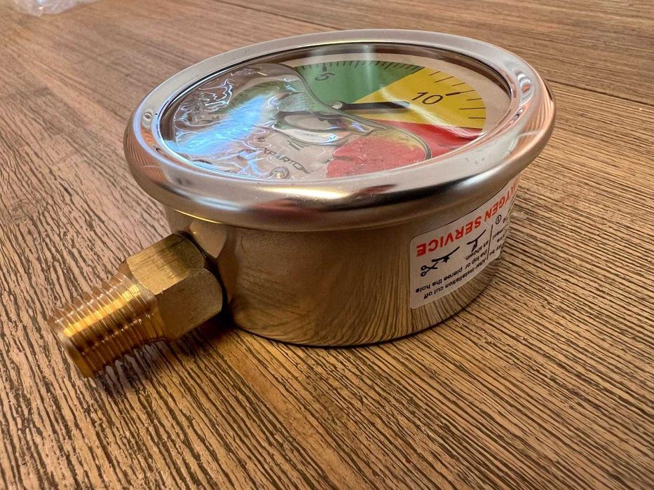 Manometru pentru erbicidator - 0-16 Bari (Nou)