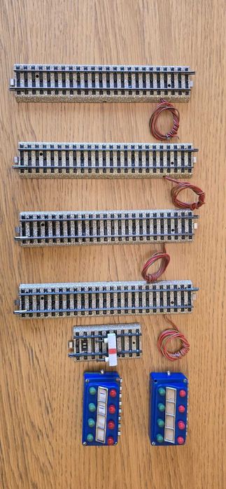Marklin sine conectare , sina capat- comutatoare - pt. sina tip M - H0