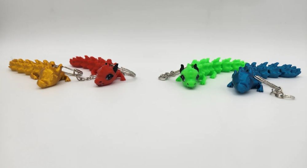 3D принтирани дракони