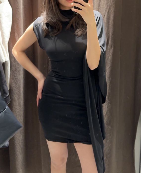 Черное Платье ZARA