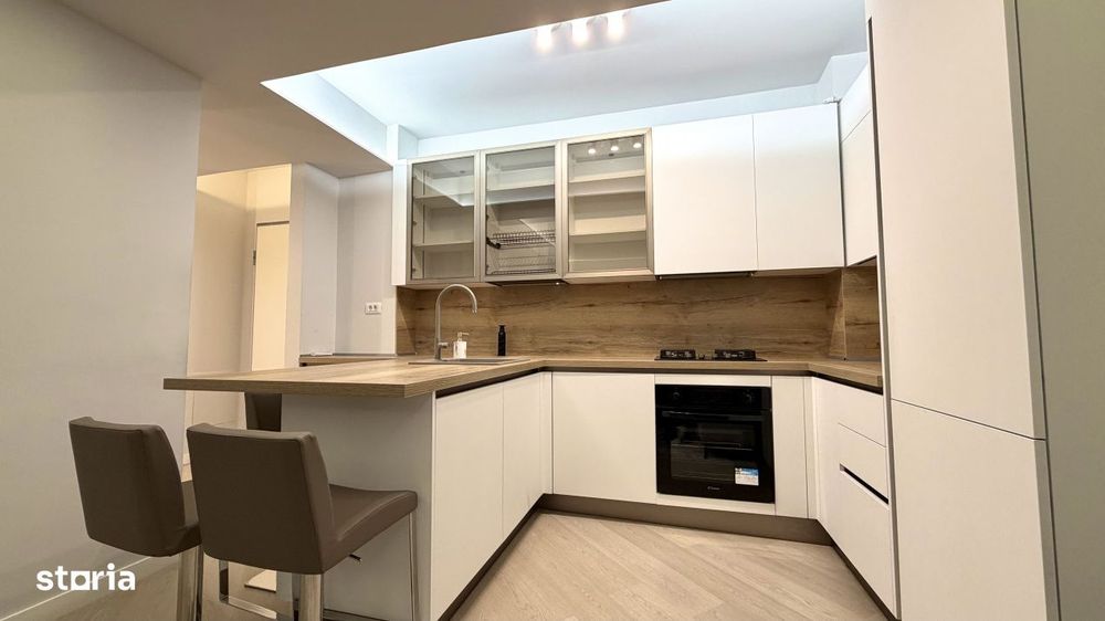 De inchiriat | Apartament 2 Camere Mobilat | Cortina North Pipera Vol — fotografia 3