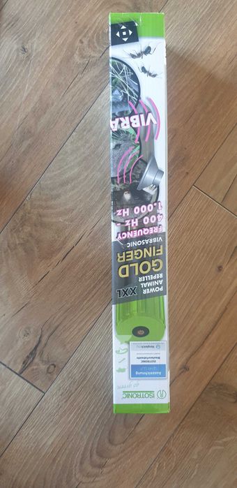 Aparat de Mare Putere Anti Cartite, Furnici, Soareci, 1250 mp, Vibratii puternice si sunet , Made in Germany