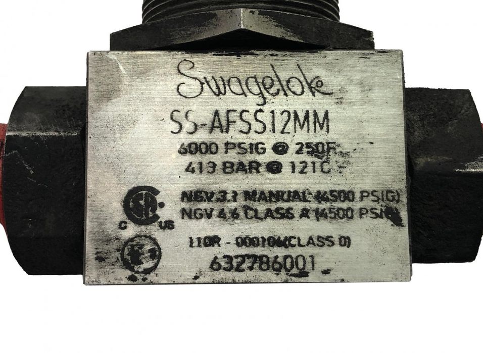 1926917 Rezervor de combustibil, altele SWAGELOK MAN