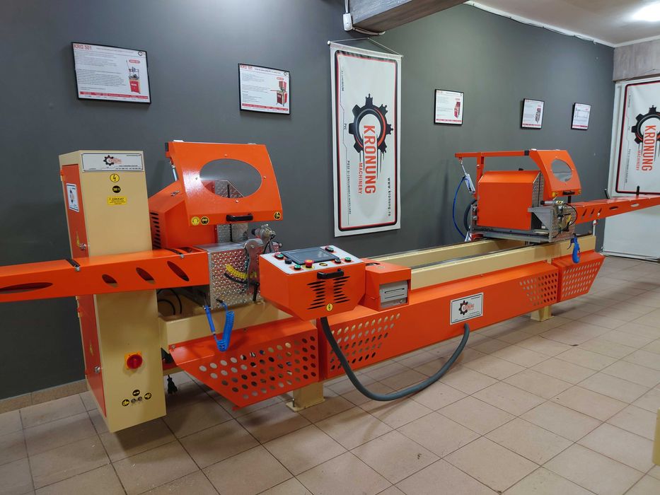 Utilaje Tamplarie PVC (Masina de debitat automata doua capete )