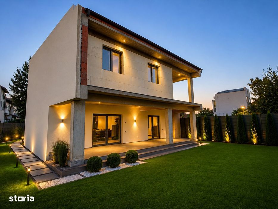 Vila exclusivista 325 mp, 391 mp teren, 5 camere, Chiajna