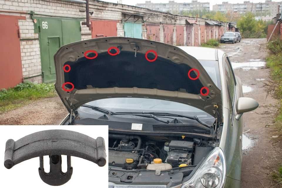 Щипки за кори тапицерия Opel Vectra Zafira Astra