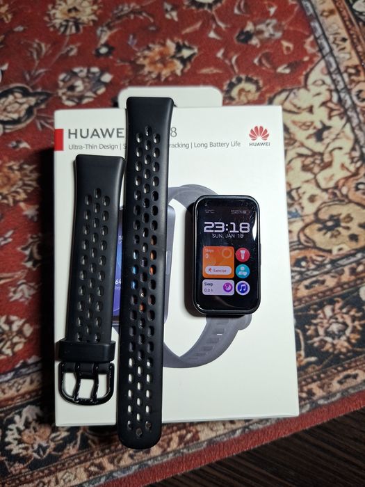 Bratara fitness Huawei Band 8, Midnight Black