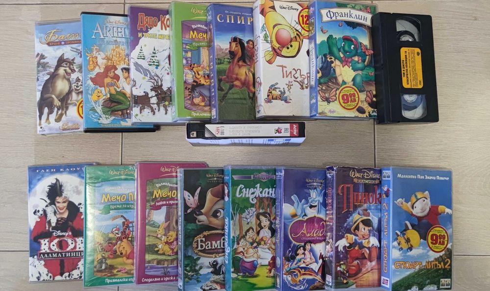 Анимация VHS 28 броя касети