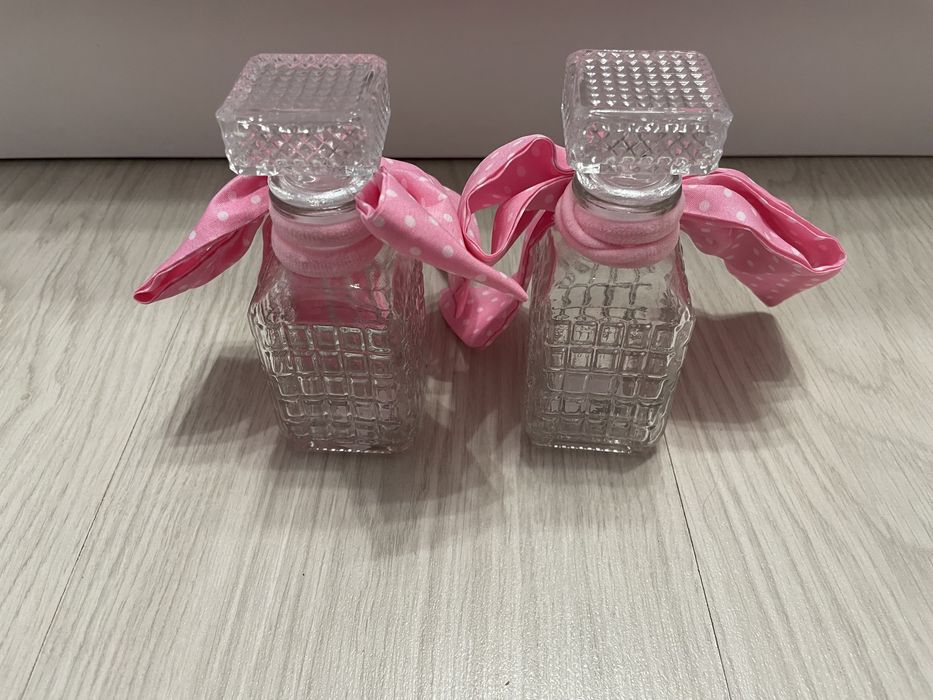 Лот за кръщене в розово