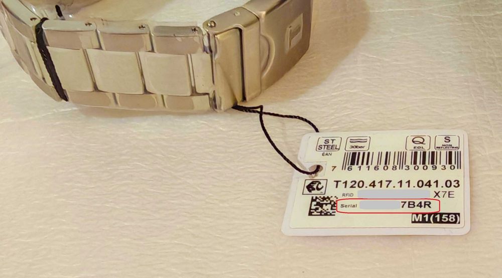 TISSOT SEASTAR 1000 CHRONOGRAPH "PEPSI" чисто нов часовник с хронограф