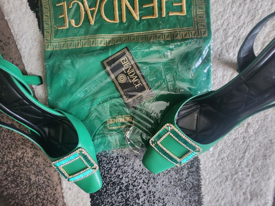 обувки в зелено!!!